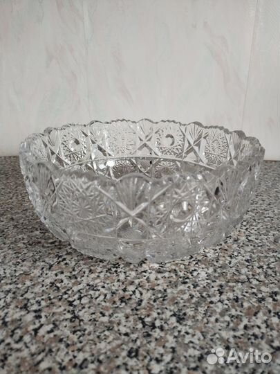 Вазы хрустальные СССР