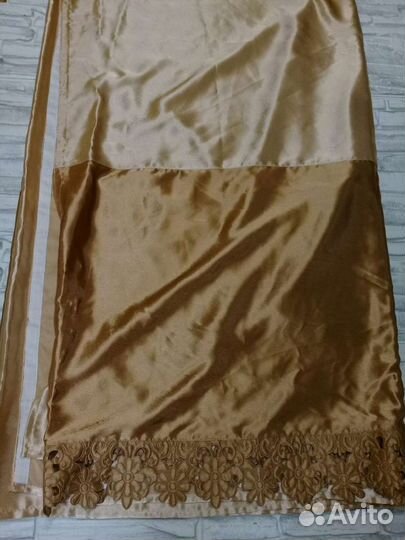 Занавески.тюль. много