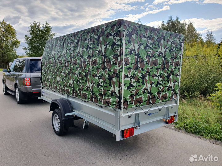 Прицеп Курганский камуфляж 3.20*1.50