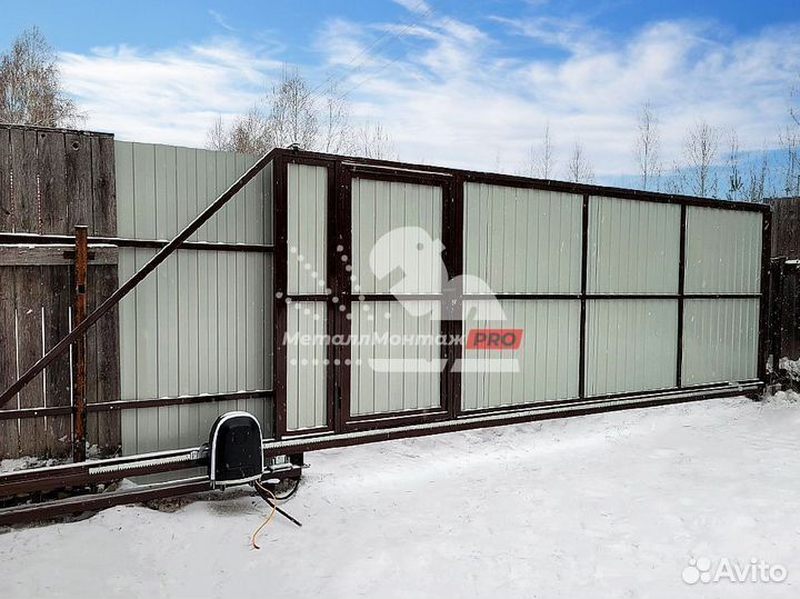 Откатные ворота