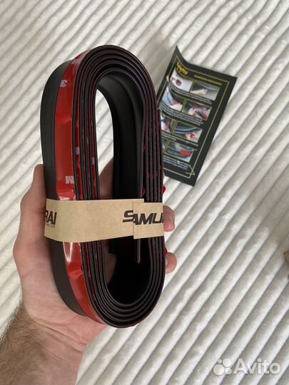 Универсальная губа на бампер