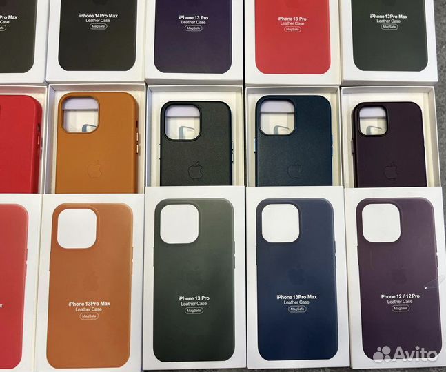 Чехолы на iPhone кожаные