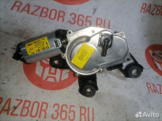 Мотор заднего стеклоочистителя задний Audi A6