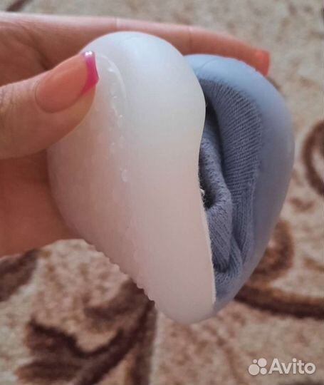 Носки для малышей на резиновой подошве