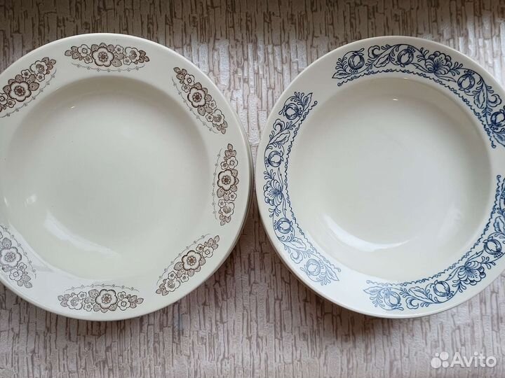 Тарелки зик конаково СССР