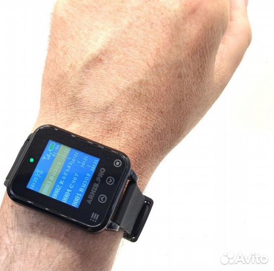 Наручный пейджер часы официанта и персонала