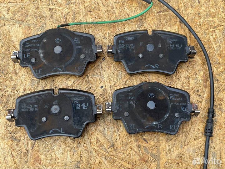 Тормозные колодки перед. Mini Countryman