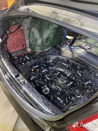 Шумоизоляция авто,дверей,арок