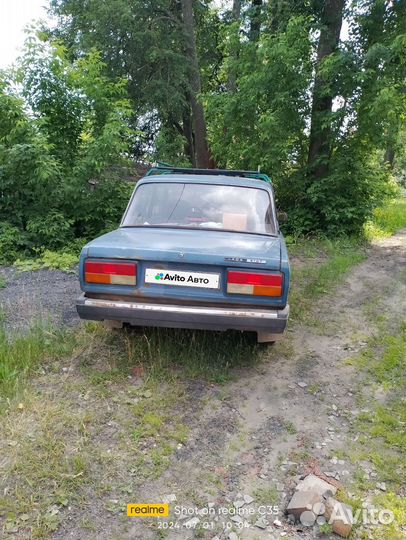 ВАЗ 2107 1.6 МТ, 2007, 136 000 км