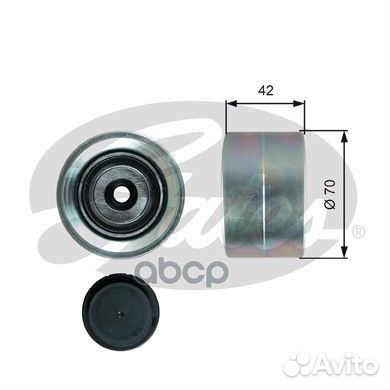 T36507 ролик натяжителя ремня MAN D2066/2676 T