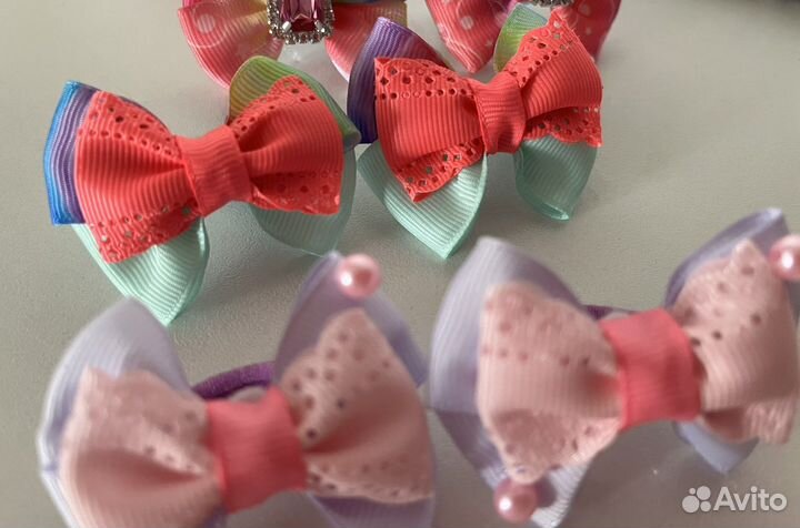 Бантики на резиночке