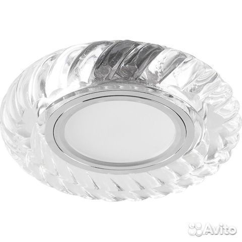 Светильники точечные встраиваемые с подсветкой