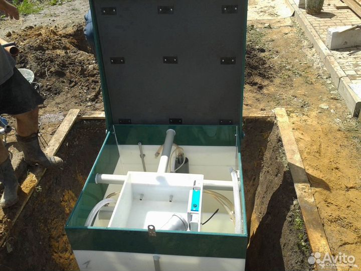 Септик Аквалос 7 с переливом