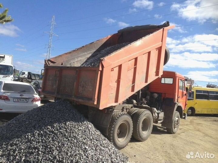 Щебень гравийный