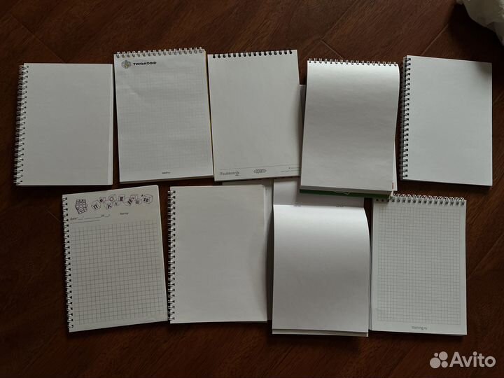 Блокноты новые