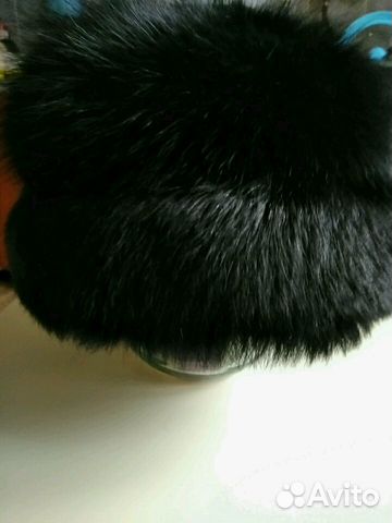 Шапка из меха лисы (новая)