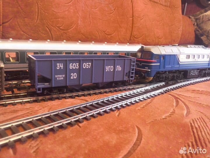 Железная дорога в миниатюре 1/87 но