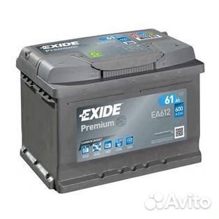 Аккумулятор автомобильный 61 Ач Exide