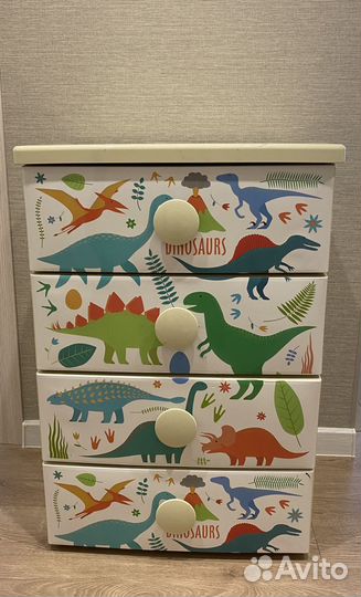 Комод детский пластиковый