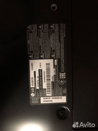 Телевизор lg на запчасти