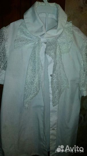 Школьные нарядные блузки