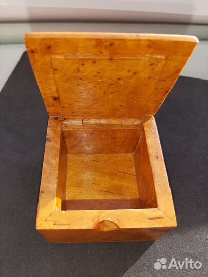 Шкатулка деревянная СССР
