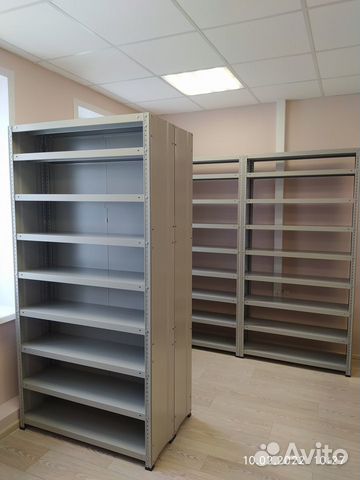 Стеллажи металлические практик