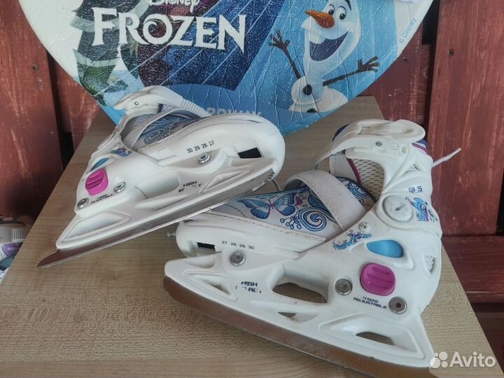 Коньки детские раздвижные 27 30