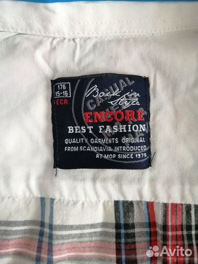 Рубашка для мальчика на рост 170 см