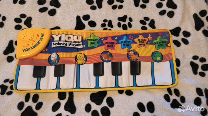 Музыкальный развивающий коврик