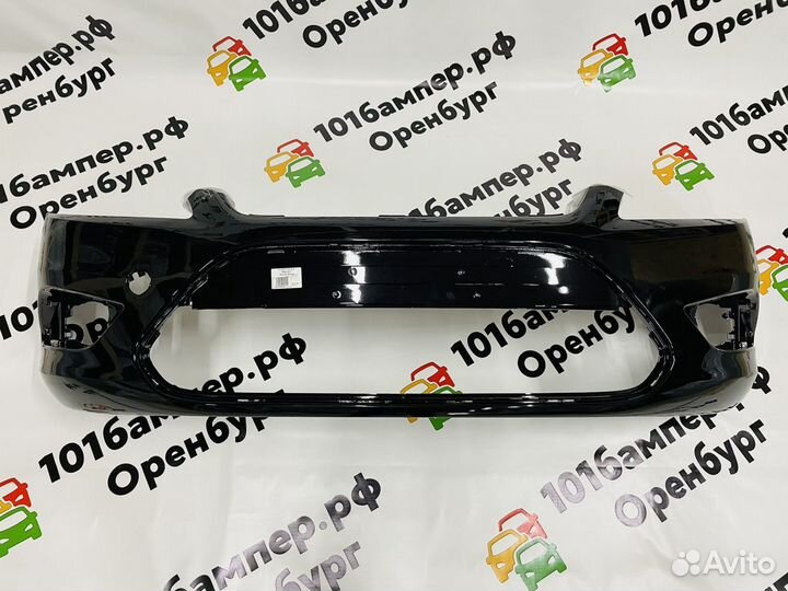 Бампер передний Ford Focus 2 8-11г Черный металлик