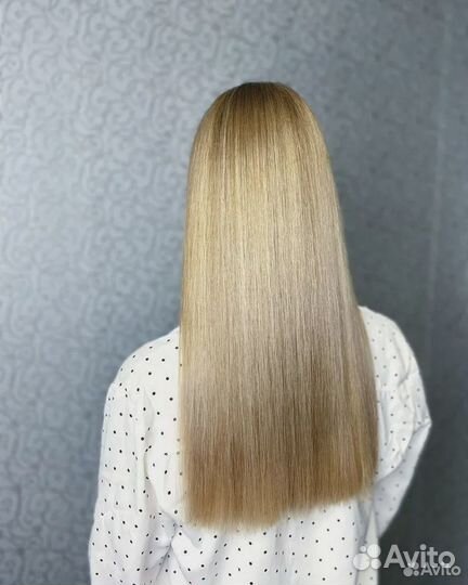 Окрашивание волос в один тон