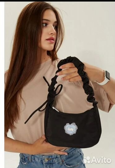 Уникалная женская сумка багет на плечо