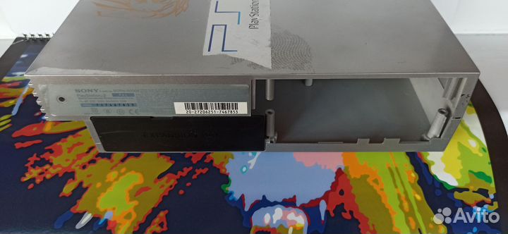 PlayStation 2 Fat silver (корпус и заглушка )