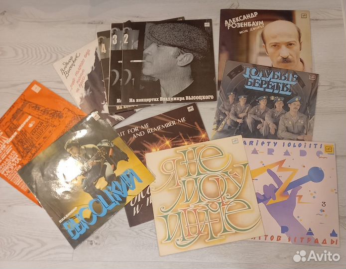 Грампластинки СССР - 25 шт