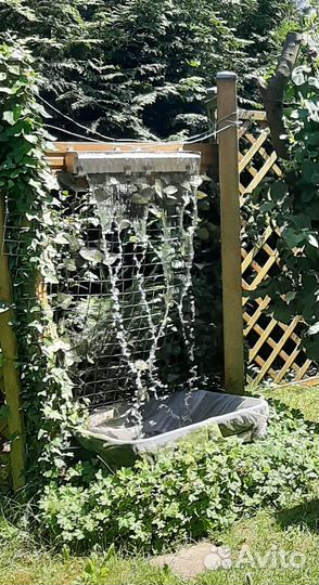 Насадка из стали для изготовления водопада в саду