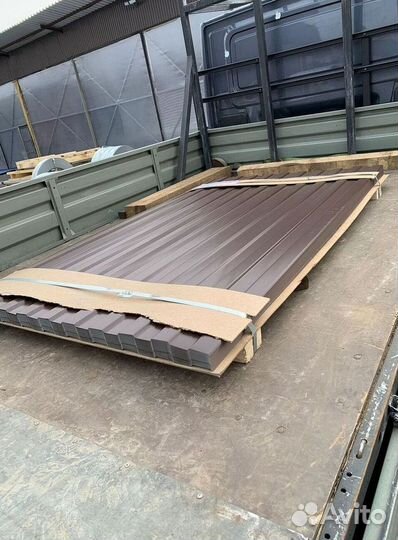 Профлист оцинкованный окрашенный Н-57 0,75х750