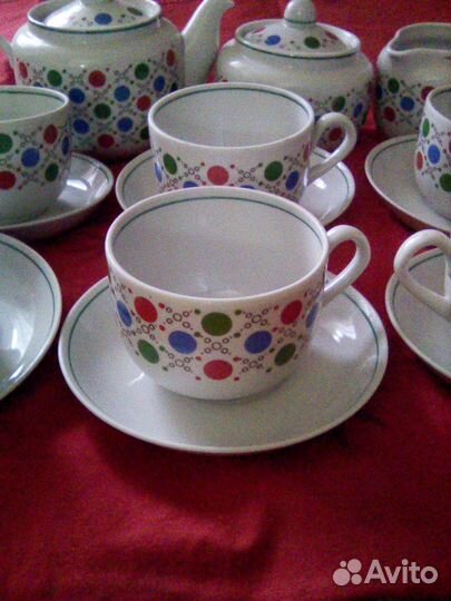 Чайный сервиз новый