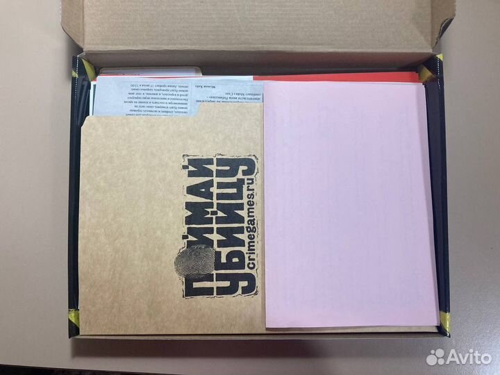 Детекнивная настольная игра