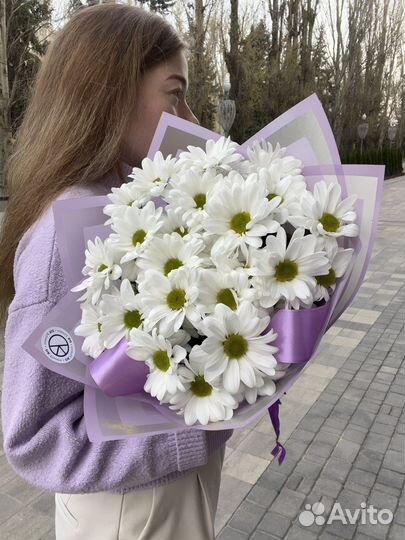 Букет цветов/Цветы с доставкой/Ромашки