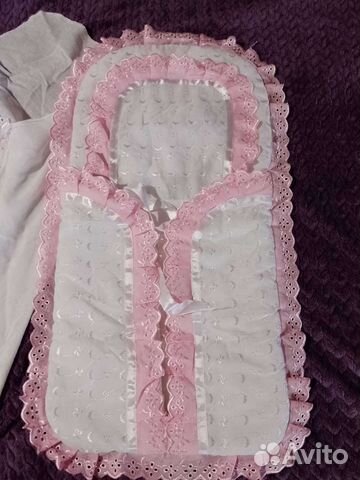 Конверт на выписку летний для девочки