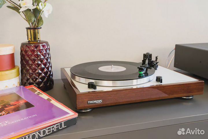 Thorens TD402 dd + Shure m75he type 2, Отл.Сост