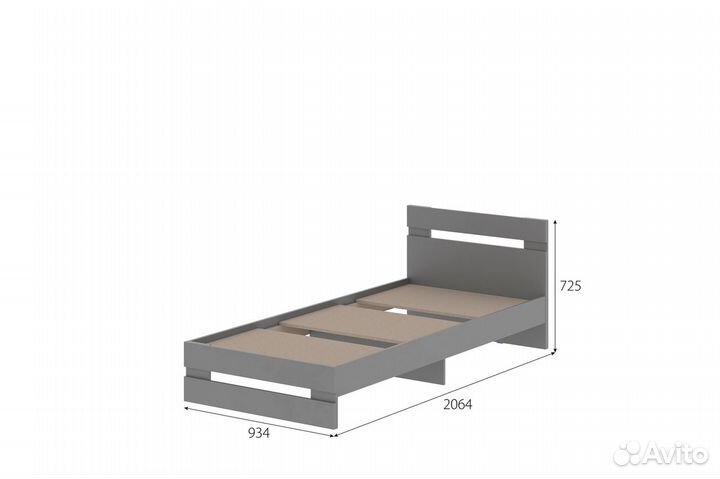 Кровать 90/160х200 в наличии от производителя