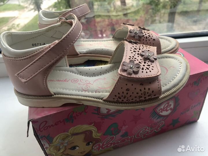 Босоножки для девочки 30 размер