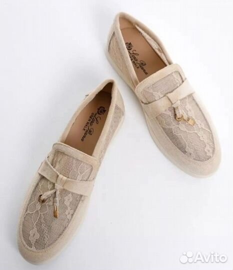 Лоферы женские loro piana