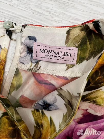 Блуза monnalisa 5 л. состояние новой