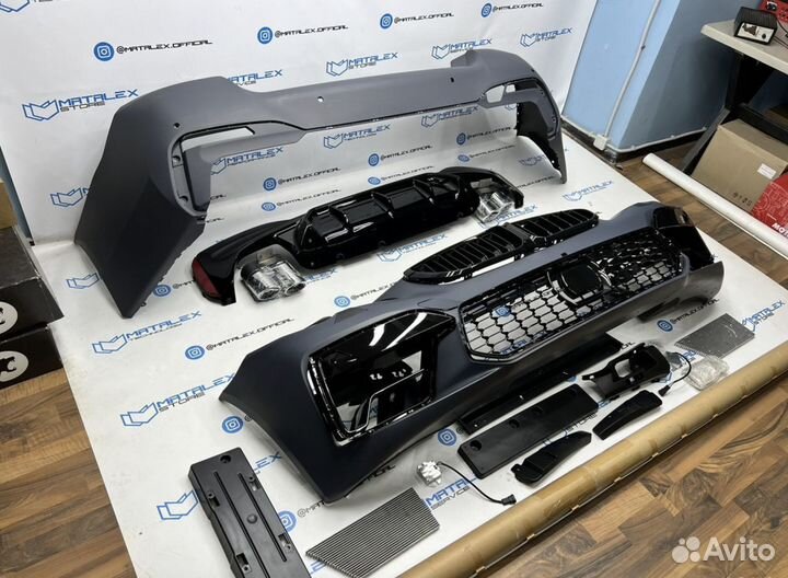 Обвес BMW F10 в стиле F90 M5 рест, в сборе