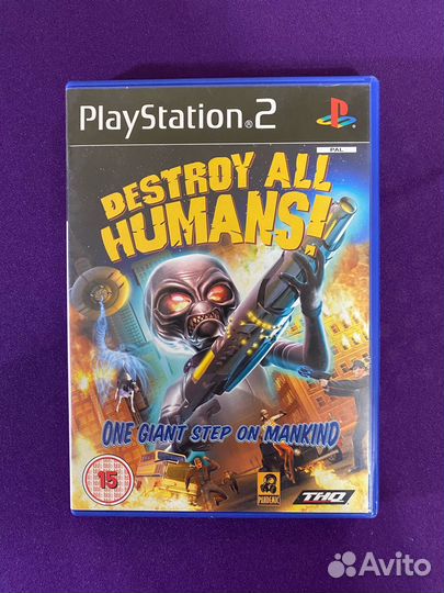 Destroy All Humans для Sony PlayStation 2 (PS2)