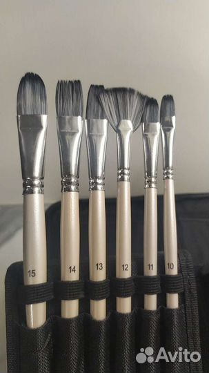 Кисточки художественные кисти для рисования серебр