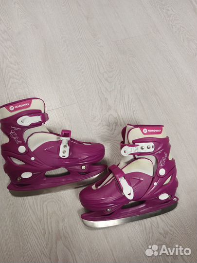Коньки детские раздвижные 34 37